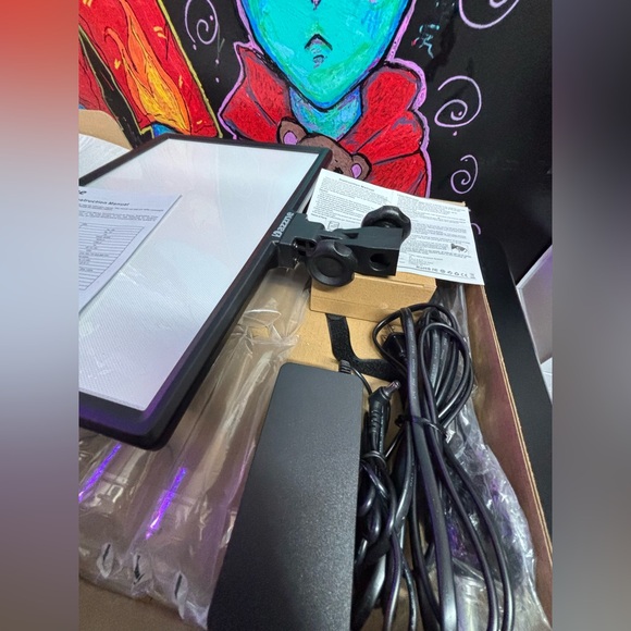 Dazzne Professional Photography Light With Clamp And Stand Pole - Picture 5 of 6